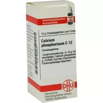CALCIUM PHOSPHORICUM C 12 kulek, 10 g