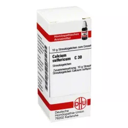CALCIUM SULFURICUM C 30 kulek, 10 g