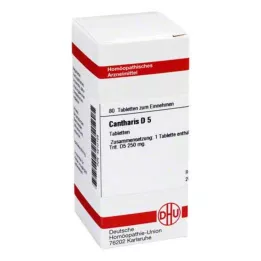 CANTHARIS D 5 tabletek, 80 szt