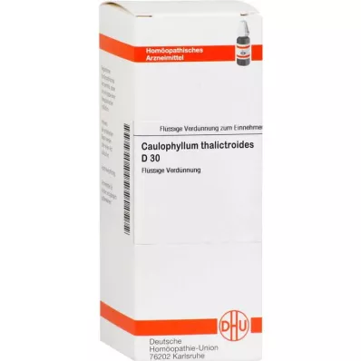 CAULOPHYLLUM THALICTROIDES D 30 Rozcieńczenie, 20 ml