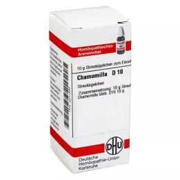 CHAMOMILLA D 10 kulek, 10 g