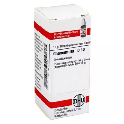 DHU Chamomilla D 10 globulek, 10 g