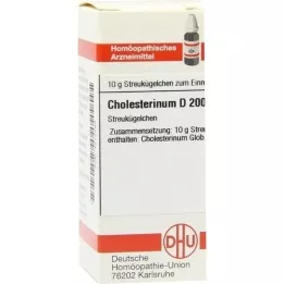 CHOLESTERINUM D 200 globulek, 10 g