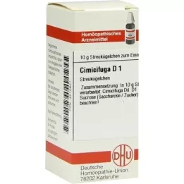 CIMICIFUGA D 1 globulki, 10 g