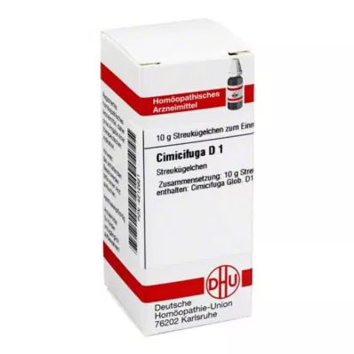 CIMICIFUGA D 1 globulki, 10 g