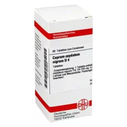 CUPRUM OXYDATUM nigrum D 4 tabletki, 80 szt