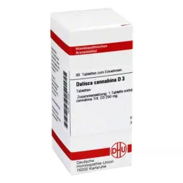 DATISCA cannabina D 3 tabletki, 80 szt