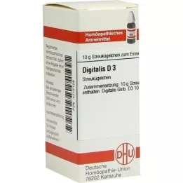 DIGITALIS D 3 globulki, 10 g