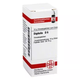 DIGITALIS D 6 kulek, 10 g
