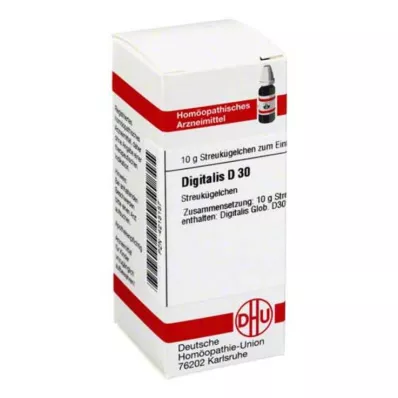 DIGITALIS D 30 kulek, 10 g DIGITALIS D 30 kulek, 10 g