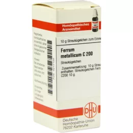 FERRUM METALLICUM C 200 globulek, 10 g