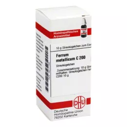 FERRUM METALLICUM C 200 globulek, 10 g
