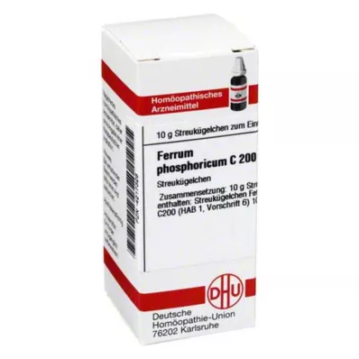 FERRUM PHOSPHORICUM C 200 globulek, 10 g