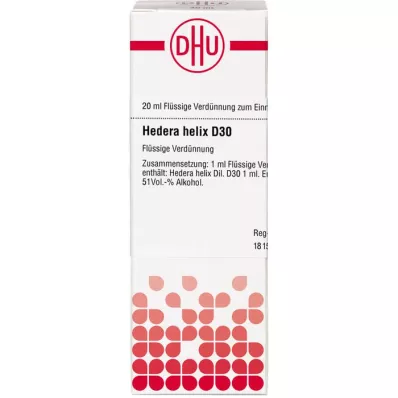 HEDERA HELIX Rozcieńczenie D 30, 20 ml