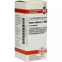 HEPAR SULFURIS C 1000 globulek, 10 g