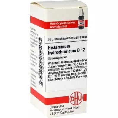 HISTAMINUM hydrochloricum D 12 globulek, 10 g