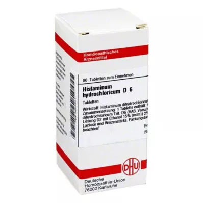 DHU Histaminum hydrochloricum D 6 tabletek, 80 szt