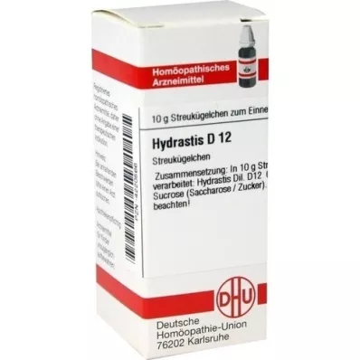 HYDRASTIS D 12 kulek, 10 g