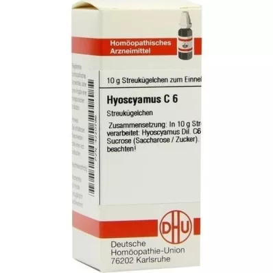 HYOSCYAMUS C 6 kulek, 10 g