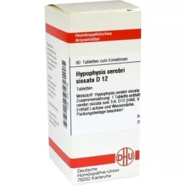 HYPOPHYSIS CEREBRI siccata D 12 tabletek, 80 szt