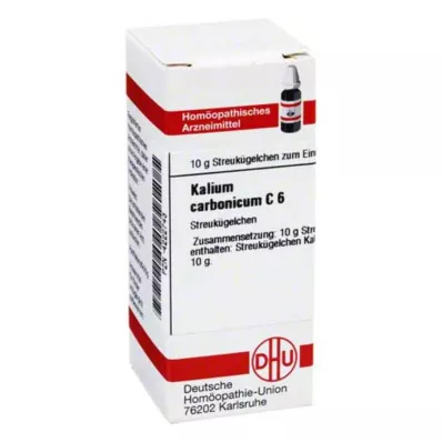 DHU Kalium carbonicum C 6 globulki, 10 g