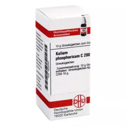 KALIUM PHOSPHORICUM C 200 globulek, 10 g