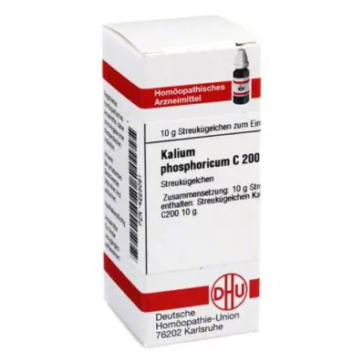 KALIUM PHOSPHORICUM C 200 globulek, 10 g
