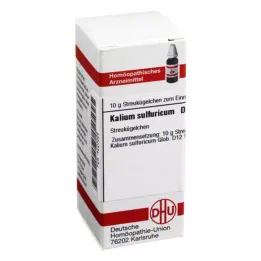 KALIUM SULFURICUM D 12 kulek, 10 g
