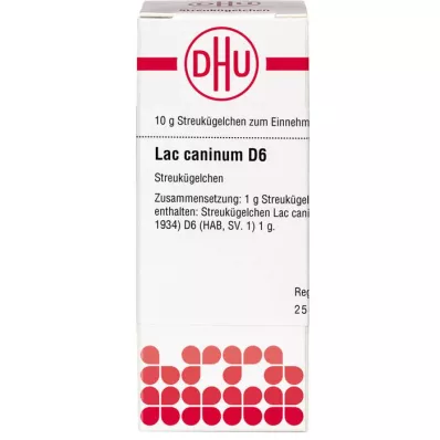 LAC CANINUM D 6 kulek, 10 g