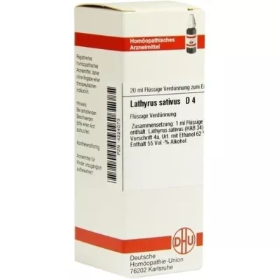 LATHYRUS SATIVUS Rozcieńczenie D 4, 20 ml