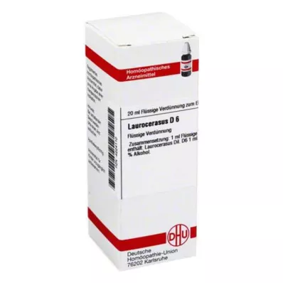 LAUROCERASUS D 6 Rozcieńczenie, 20 ml