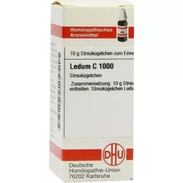 LEDUM C 1000 globulek, 10 g