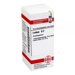 LEDUM D 2 globulki, 10 g