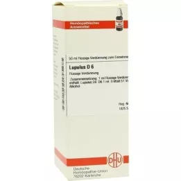 LUPULUS D 6 Rozcieńczenie, 50 ml