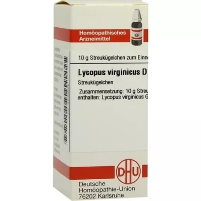 LYCOPUS VIRGINICUS D 4 globulki, 10 g