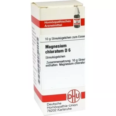 MAGNESIUM CHLORATUM D 6 kulek, 10 g