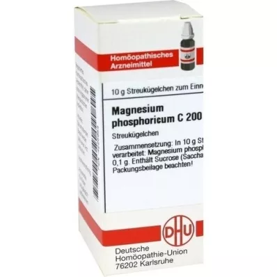 MAGNESIUM PHOSPHORICUM C 200 kulek, 10 g