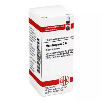 MANDRAGORA D 6 kulek, 10 g