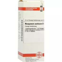 MANGANUM ACETICUM D 6 Rozcieńczenie, 20 ml