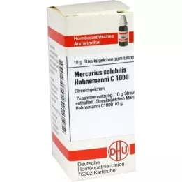 MERCURIUS SOLUBILIS Hahnemanni C 1000 globulek, 10 g