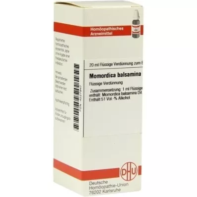 MOMORDICA BALSAMINA D 6 Rozcieńczenie, 20 ml