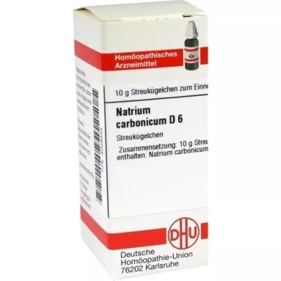 NATRIUM CARBONICUM D 6 kulek, 10 g