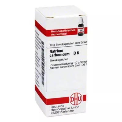 DHU Natrum carbonicum D 6 globulek, 10 g