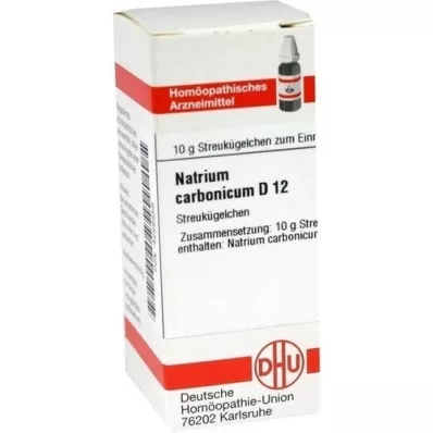 NATRIUM CARBONICUM D 12 kulek, 10 g