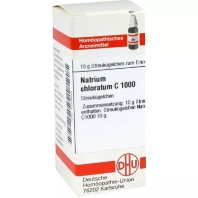 NATRIUM CHLORATUM C 1000 globulek, 10 g