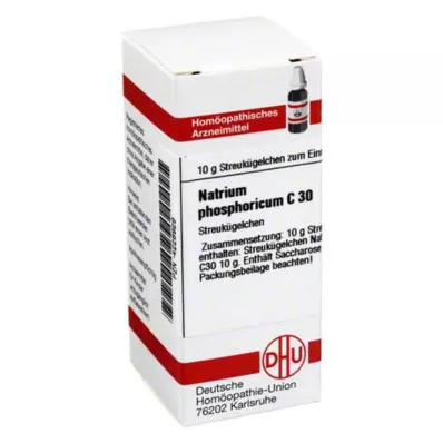NATRIUM PHOSPHORICUM C 30 kulek, 10 g