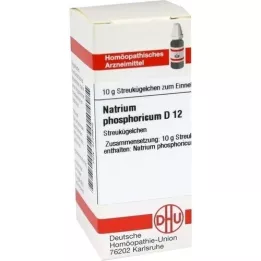 NATRIUM PHOSPHORICUM D 12 kulek, 10 g