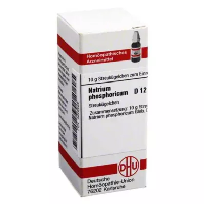 NATRIUM PHOSPHORICUM D 12 kulek, 10 g