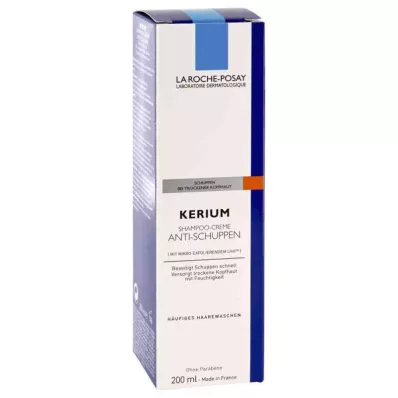 ROCHE-POSAY Kerium Kremowy szampon do skóry suchej, 200 ml
