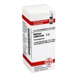 NATRIUM SULFURICUM C 6 kulek, 10 g